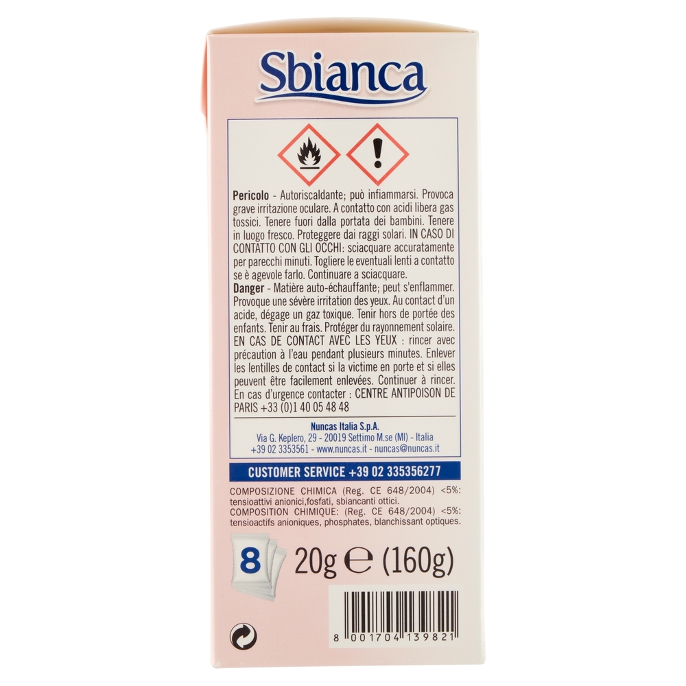 nuncas Sbianca 8 x 20 g